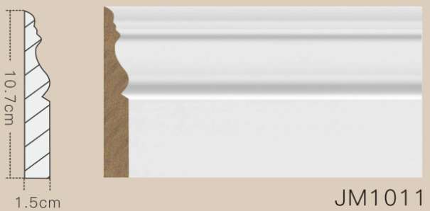 Moulures MDF Coloniale 9/16 X 4 3/16'' X 8'